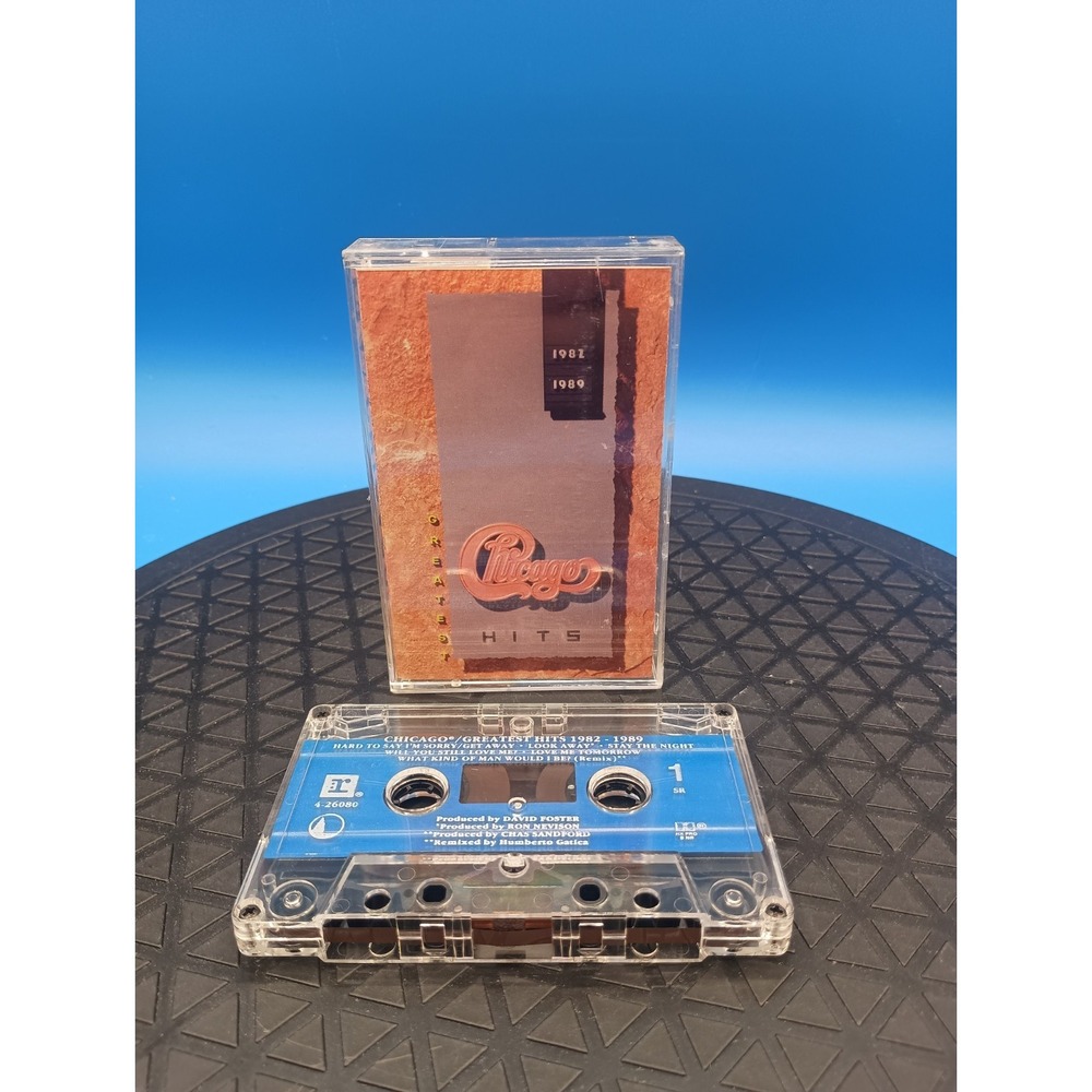 Chicago Greatest Hits 1982-89 Cassette Tape 1989 Warner Bros Rock 4-26080